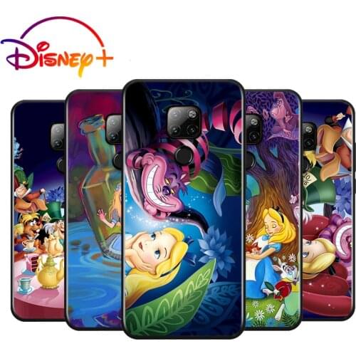 Disney Alice in Wonderland For Huawei Nova 5i P Smart 2021 2020 Z S Plus Mate 40 RS 30 20 10 Pro Lite 2019 2018 Phone Case