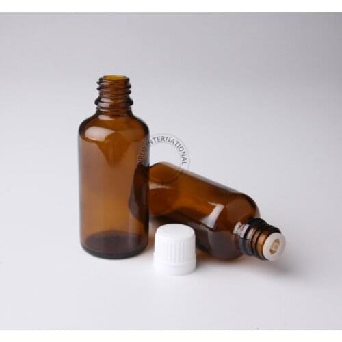 2 Colors of Lid 50ml/50cc Black Essential Oil Dropper Bottle With Tamper Evident Cap Makeup Packaging Vials Jars 20pcs/lot