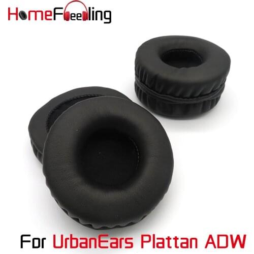 Homefeeling Ear Pads For UrbanEars Plattan ADW Earpads Round Universal Leahter Repalcement Parts Ear Cushions