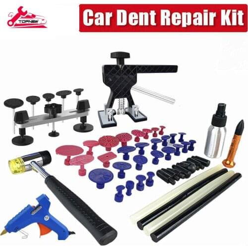 Auto Body Work Paintless Dent Removal Tools Hail Damage Repair Kits Bridge Puller Dent Lifter Glue Puller Hand DIY Repair Tools