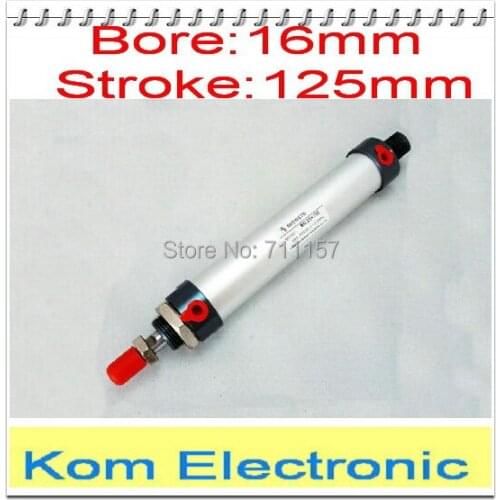 MAL16*125 Aluminium Alloy MAL 16 X 125 Mini Cylinder 16mm Bore 125mm Stroke Pneumatic Air Cylinder 16-125 MM