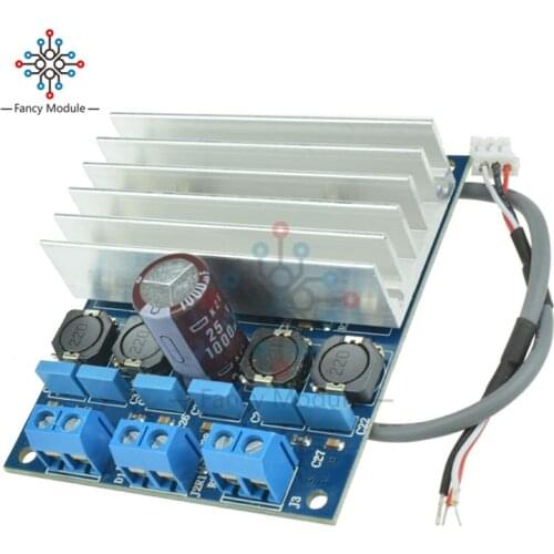 TDA7492 2 x 50W D Class High-Power Digital Amplifier Board AMP Board+ Radiator