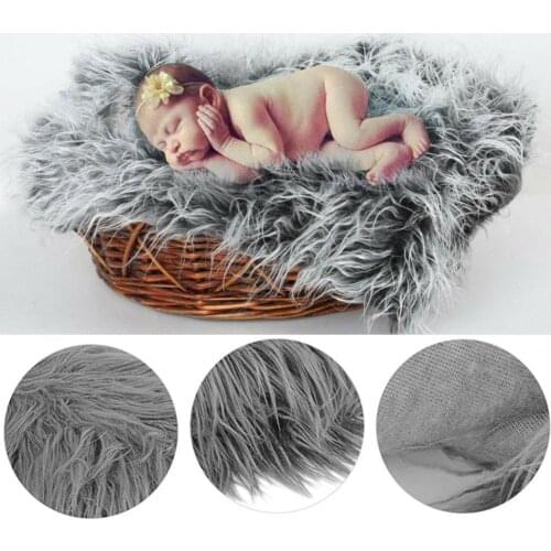 Newborn Photography Wrapped Blanket Studio Shooting Blanket Daytime Growth Baby Supplies Photographic Gift Props Commemorat O1J4