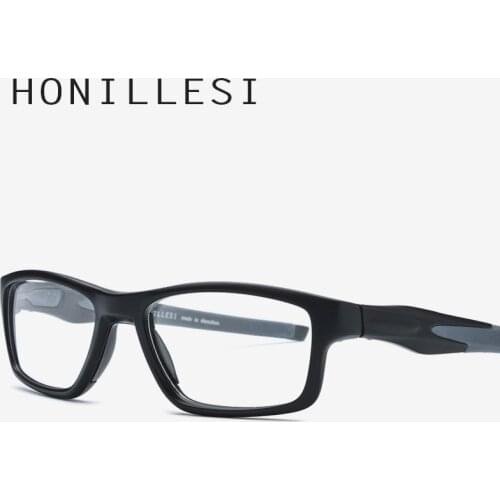 TR90 Sports Optical Eyeglasses Frame Men High Quality Square Eye Glasses Man Spectacles Myopia Outdoor Prescription Eyewear 7204