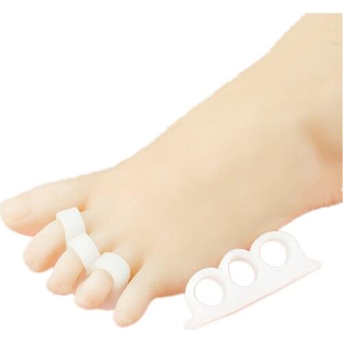 Toe Pad Hallux Valgus Orthosis Bigfoot Overlapping Toe Separator Soft Silicone Toe Orthosis Hallux Valgus For Foot Men Women