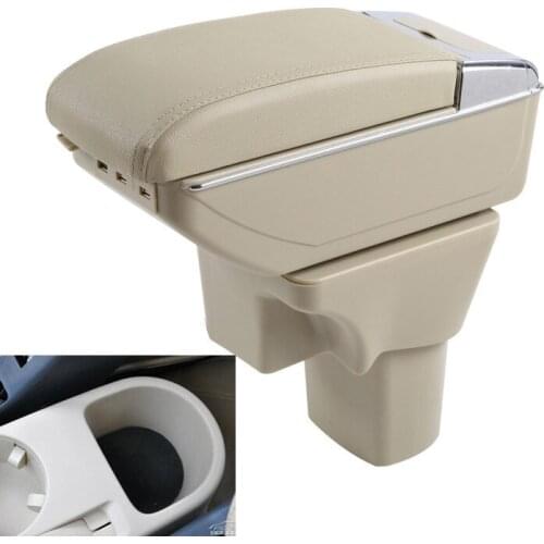 Arm Rest Rotatable For Hyundai Accent RB Solaris 2011-2016 Centre Console Storage Box Armrest 2012 2013 2014 2015