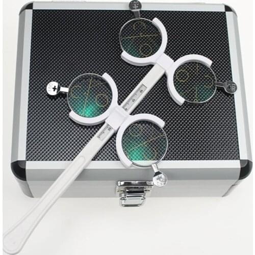 Professional 22 pcs Progressive Trial Lens Set with Aluminum Case Visual Acuity