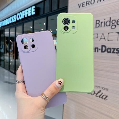 For Xiaomi Redmi Note 10 9 9T 8 8T 7 9A Case Luxury Silicone Soft Cover For Poco F3 X2 M2 F2 M3 Pro Max Shockproof Phone Case