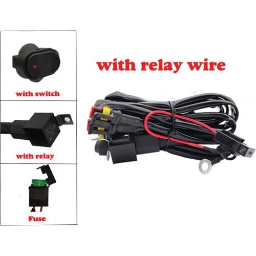 Motorcycles LED Fog Light Wiring Harness For BMW R1200 GS /ADV F800GS F750GS Motorcycle Fog Passing Light