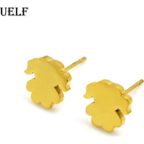 Uelf Magical school Steel Ear Stud kids Cute Earrings For Womens Stainless Steel Earrings Party Jewelry Gifts Girls