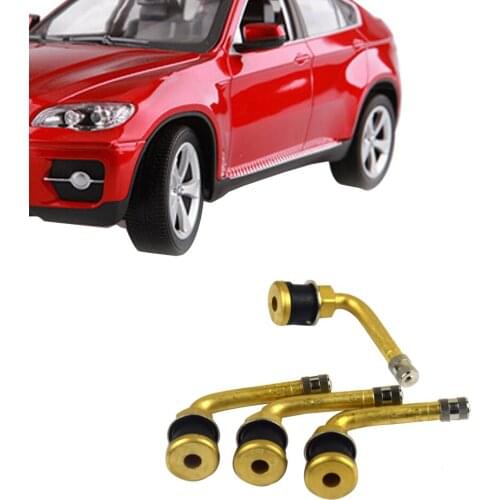 Universal Bus 90 Degree Bend Tyre Valve Stem TR570C Brass Truck Tubeless Tire Elbow Rod Valve Stem