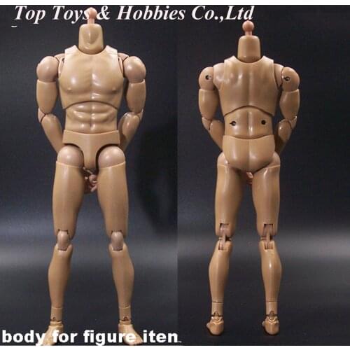 In Stock 1/6 Scale V8 Male Body Action Figure & Accessory Model for 12‘’ Action Figure Joint Movement