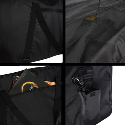 Waterproof Electronic Piano Keyboard Bag Padded Bag for 76 Key Pianos