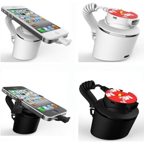 Chargeable Cell Phone Security Stand Mobile phone Secure Burglar Alarm System Display Holder iphone Anti-theft For Retail Shop