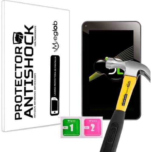 Screen protector Anti-Shock Anti-scratch Anti-Shatter compatible with Tablet DL E-Volution