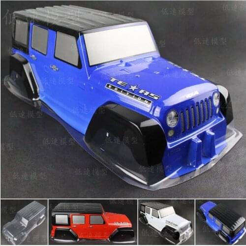 1:10 Wrangler car shell climbing car soft shell 313mm wheelbase Axial SCX10 car shell
