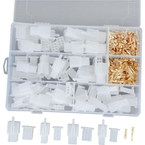 1 box 2 3 4 6 pin plug connector flat plug motorcycle scooter car