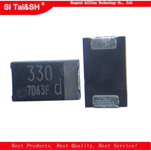 10pcs/lot 330UF 4TPB330M SMD