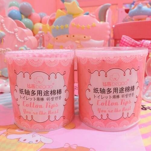 200Pcs Cotton Swabs Paper Handle Double Head Swab Ear Cleaning Health For Cleaning Makeup Multi-functional Stick