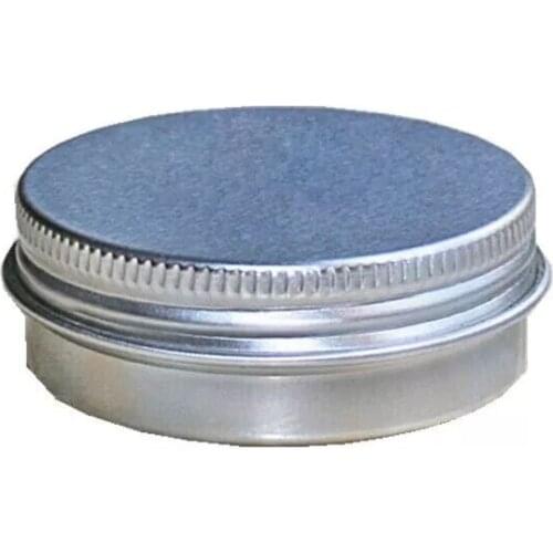 300pcs 83*28mm 100ml Aluminum Cosmetic Jar Cream Empty Bottles Cream Containers Jars Aluminum Pill Tea Box Aluminum Containers