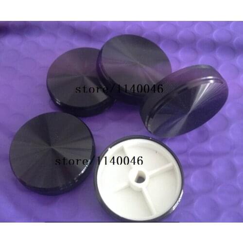 5pcs 40*10*6mm Volume knob potentiometer knob switch aluminum hat