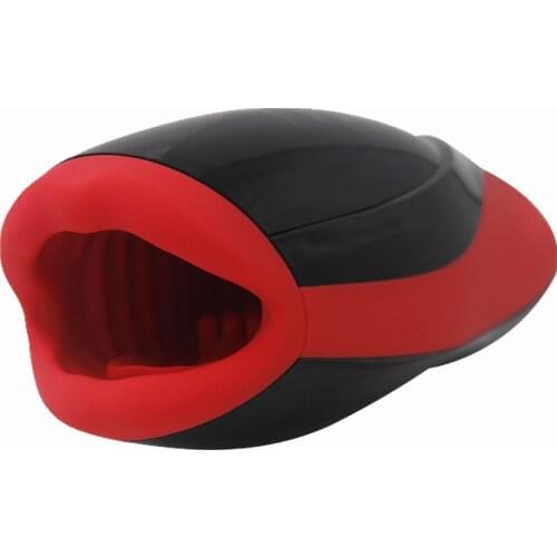 Deep Throat Automatic Male Masturbator Cup Realistic Tip of Tongue and Mouth Pocket Pussy Blowjob Stroker Vibrating Oral Sex Toy