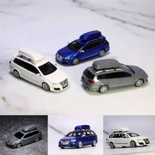 JEC 1:64 VW Wagon R36 with Roof Box Resin Model Car