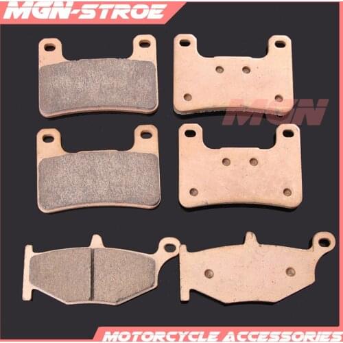 Motorcycle metal sintering brake pads For hayabusa GSXR1300 08-09-10-11-12 GSXR1000 K7 07-08 GSXR600 GSXR 750 K6 K8 06-07-08-09