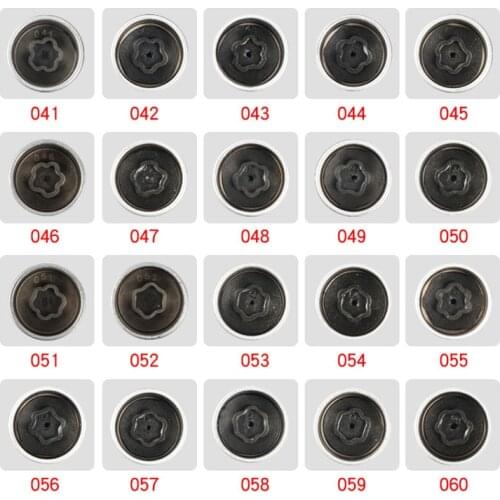 AZGIANT 21PCS Car Tire Anti-theft Wheel Bolt Lock Nut Key Sleeve Disassembly Repair Tools For BMW ALL X5 X6 Z4 Head Removal Keys