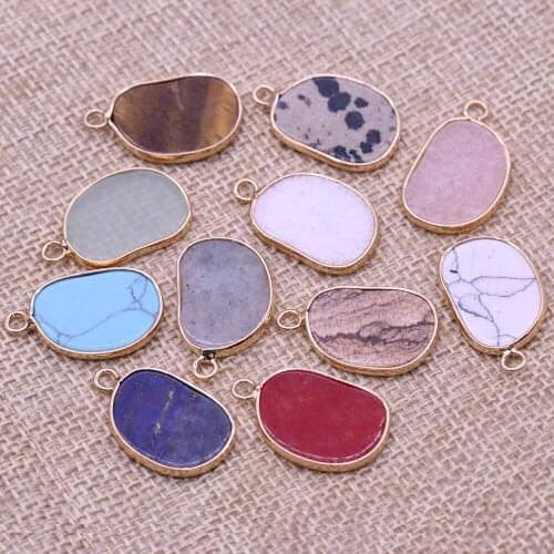 Natural Tiger Eyes Stone Rose Quartzs Lovely Foot Shape Fit Boy Girl For Making DIY Jewelry Bracelets Necklace Gift 15x25mm