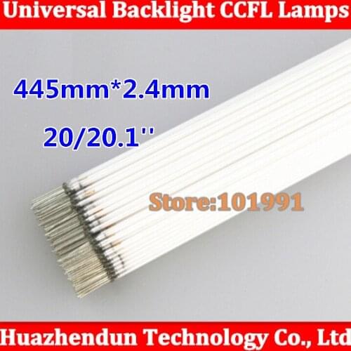 New 445mm *2.4mm CCFL tube Cold cathode fluorescent lamps for 20" 20.1" widescreen LCD monitor Free shipping