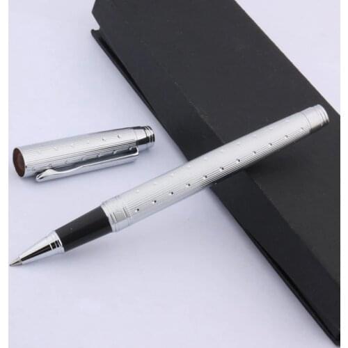 Office School Supplies metal Silvery Stars Striped flowers Rollerball Pen