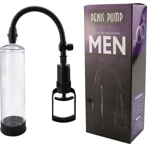 Manual Penis Enlargement Pump Vacuum Pump Penis Extender Trainer Man Sex Toys Penis Enlarger Adult Sexy Product Sex Shop