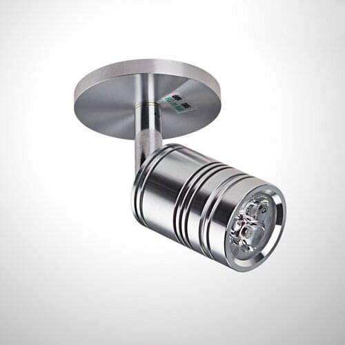 Modern 3W LED Corridor Downlights Ceiling Recessed Painting Downlight Cabinet Lamp TV Wall Downlights 85-265V