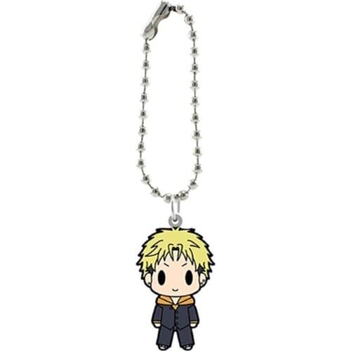 TAFREE D4 Super Danganronpa New Mini Resin Pendant Key Chain Classic Naegi Makoto Maizono Sayaka Monomi Anime FIgure Jewelry