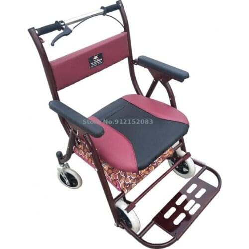 Shopping Carts For The Elderly, Widened, Fat People, Walkable, Lightweight, Foldable, Large, Push-able And Wheelchair-accessible