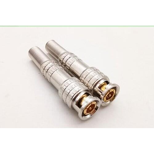 20pcs BNC American welding BNC connector copper core surveillance camera connector Q9 video connector