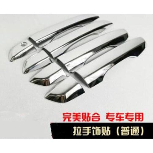 Free Shipping For Honda Civic 2016 8PCS High Quality ABS Chrome Car Door Handle Cover Trim Car Styling Accessories