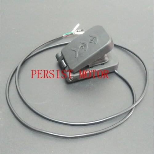 Black Plastic Electric Bike Scooter Quad Foot Throttle Accelerato