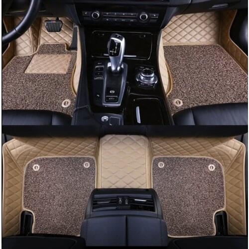CUWEUSANG Custom car floor mats For volvo s60 v40 s40 xc60 xc40 c30 c70 s80 s90 v50 xc70 xc90 v60 v90 xc-classic car accessories