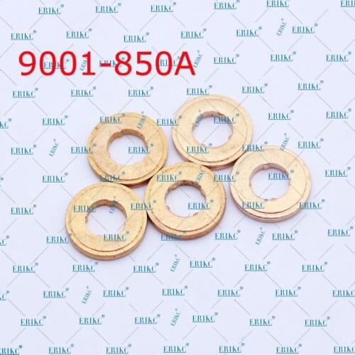 ERIKC 9001-850A engine diesel injection spare parts copper ring thickness=2mm, injector nozzle heat shield 9001 850A / 9001850A