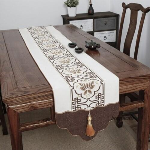 European modern minimalist classical table flag Dining table TV cabinet coffee table Shoe cabinet cloth bed flagTable runner