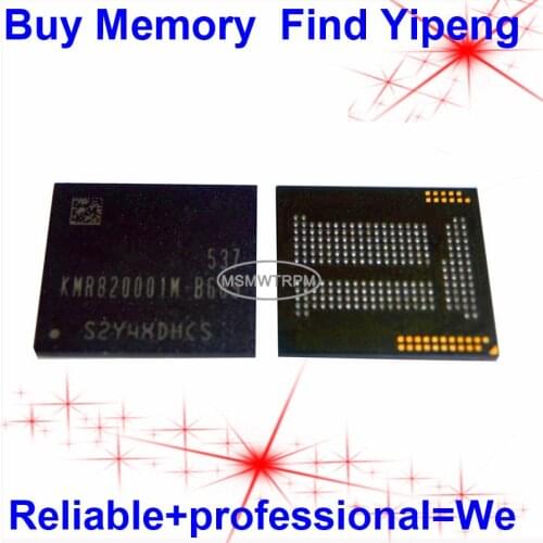KMR820001M-B609 BGA221Ball EMCP 16+16 16GB Mobilephone Memory New original and Second-hand Soldered Balls Tested OK