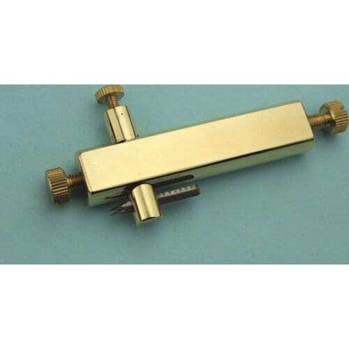 Violin making tools, brass purfling groove knife, Luthier tools