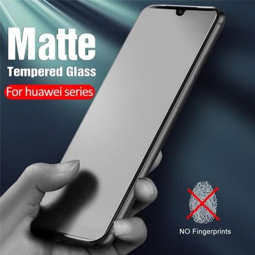 On honor 9a 9c 9s Glass Frosted Matte tempered glass For huawei honor 30 30s honer xonor 10 lite light 10i phone protective Film