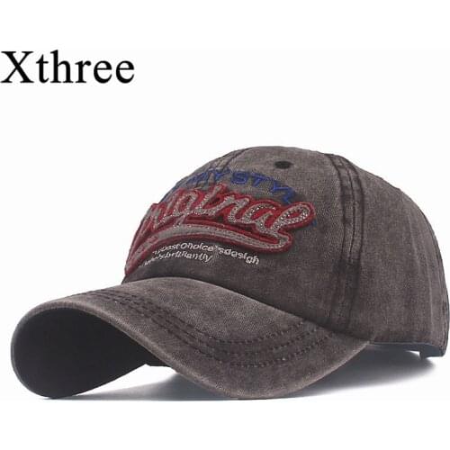 Xthree Cotton Baseball Cap for Men Snapback Hat Embroidery Bone Women Baseball Cap Gorras Casual Casquette Men Baseball Hat