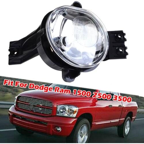 Fog Light Assembly Front Bumper Lamp Fit For Dodge Ram 1500 2500 3500 2002-2008 Dodge Car Accessories