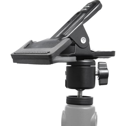 Tripod Heads Multi-function Clip Clamp Holder Mount with Standard Ball Head 1/4 Screw photography accessories for Camera holder