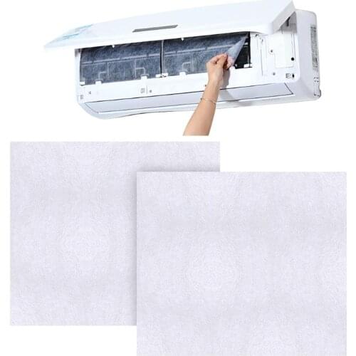 40Pcs Air Conditioner Anti-Dust Purification Replacement Cotton Filter Paper Deodorant Filter Paper