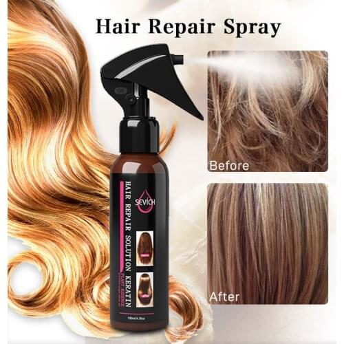 Sevich Hair Smoothing Spray 100ml To Repair Dyeing Ironing Damaged Hair Care Essential Oil Makes Hair Silk Shine Prevents Frizz